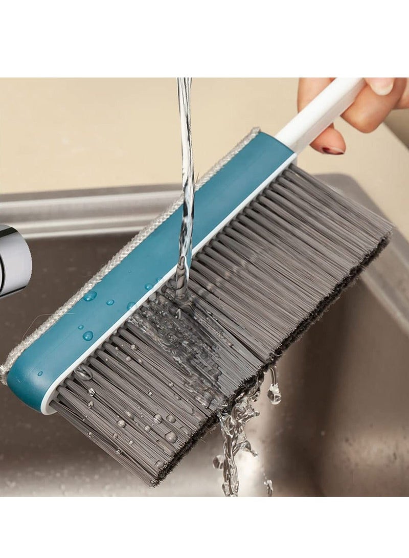 Beauenty Hair Removal Dust Brush Portable Double sided Bed Brush Retractable Bed Cleaning Brush for Soft Clothes Desks Cars and Sofas Easy to Clean Save Time and Effort Strong Toughness - Image 5