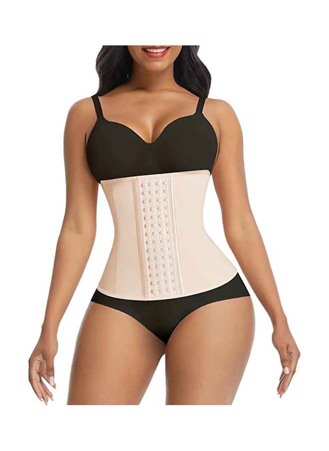 Generic Waist Trainer for Women Latex Underbust Corsets Cincher Hourglass Body Shaper 4 Hooks Size S  - Image 1
