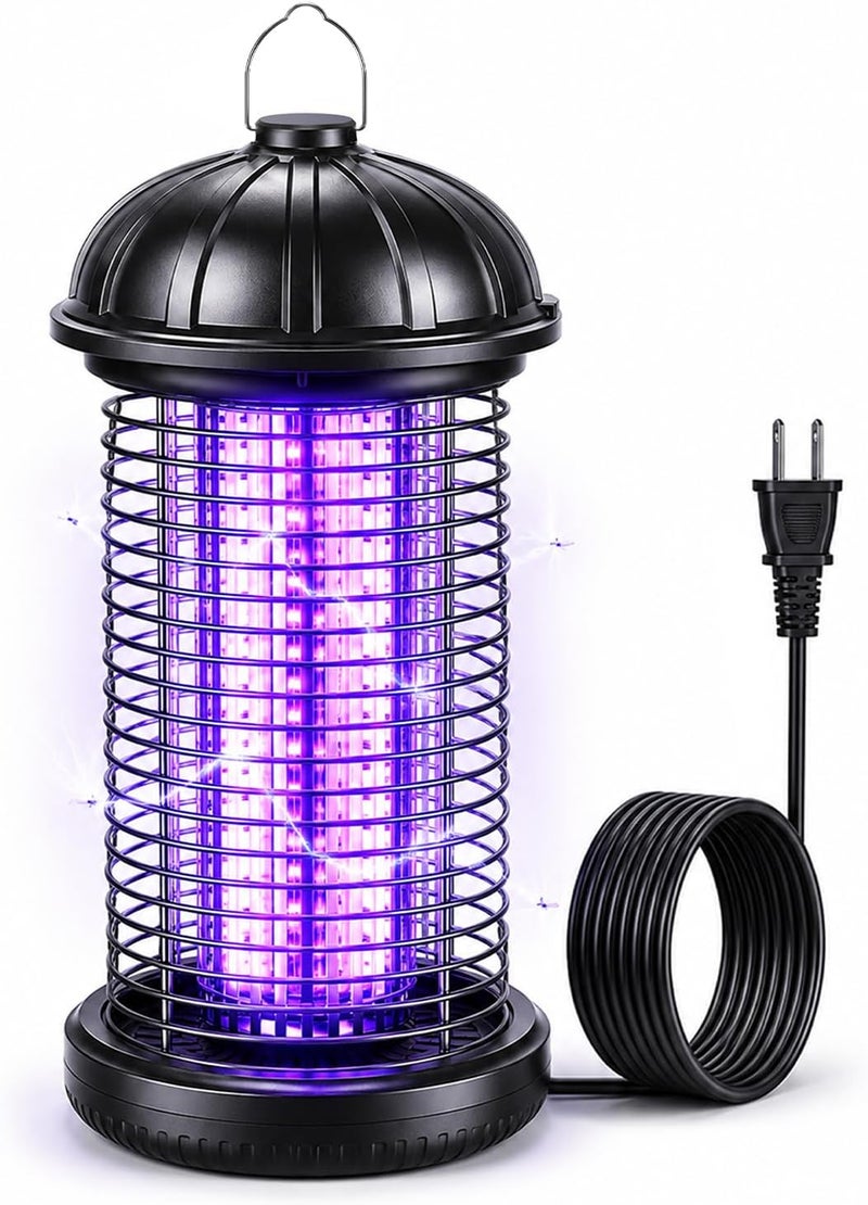 CXRUY Electric Bug Zapper Outdoor, Mosquito Killer Lamp, Hanging Waterproof Insect Zapper - Image 1