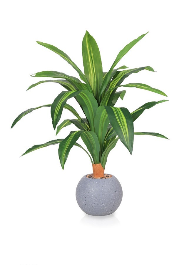DRAMA HOME An artificial corn plant, 70 cm tall – a touch of nature with lasting elegance.  - Image 2