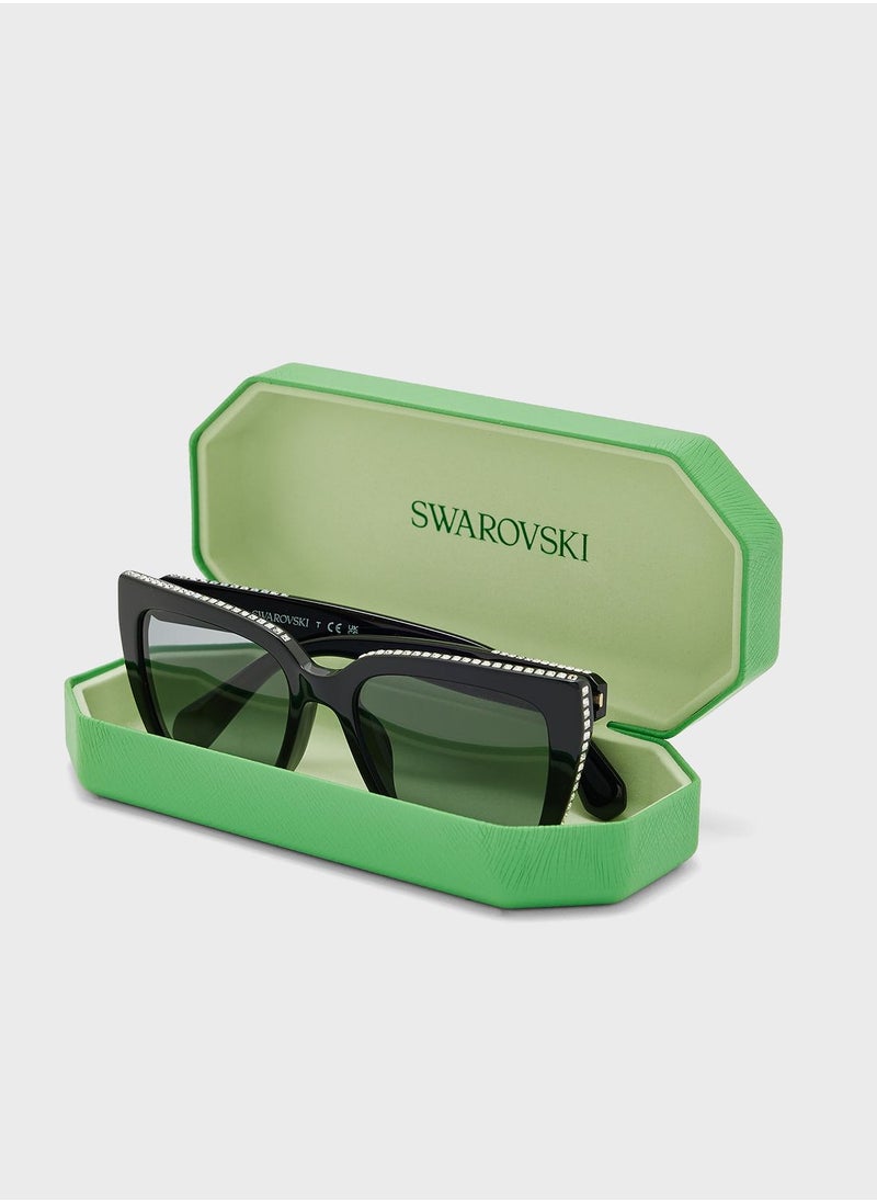 SWAROVSKI - 0Sk6013 Shape Sunglasses - Image 1