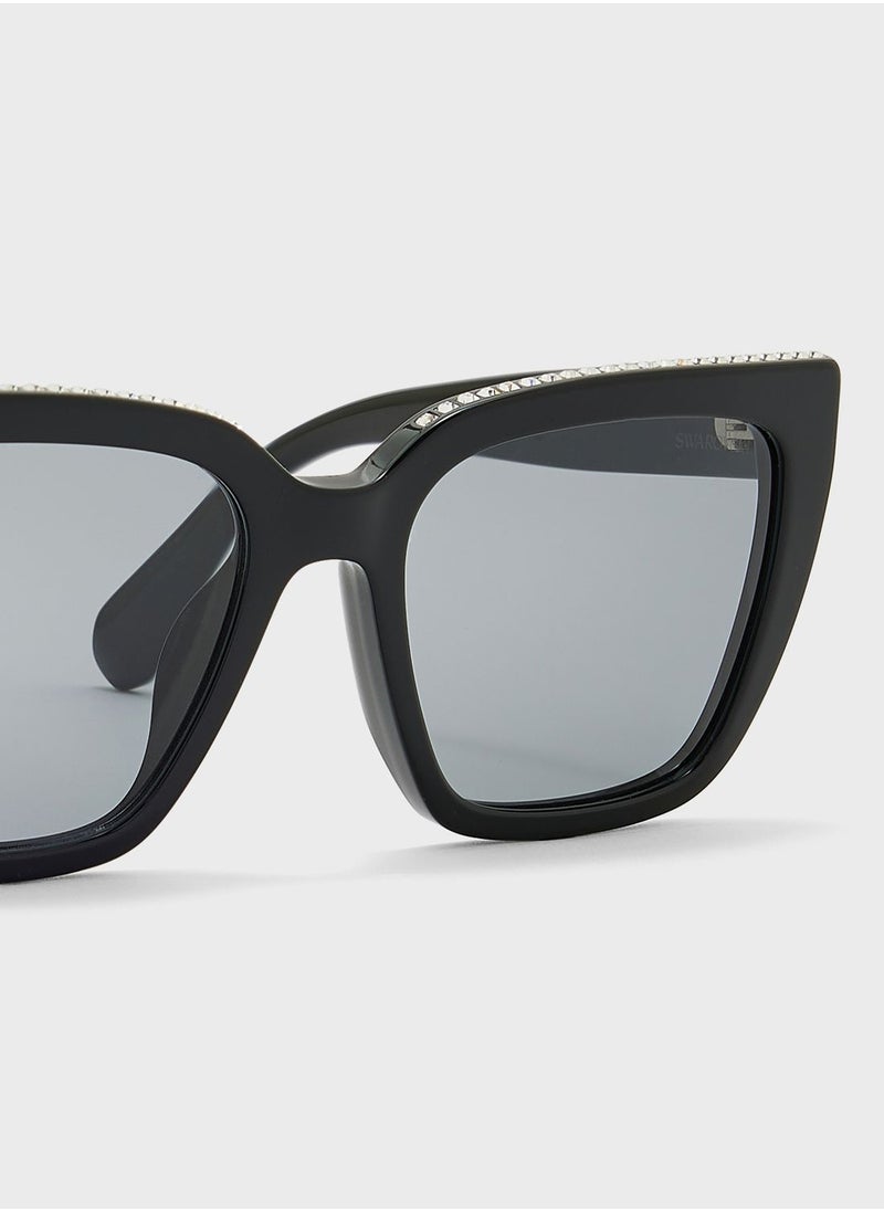 SWAROVSKI - 0Sk6013 Shape Sunglasses - Image 1