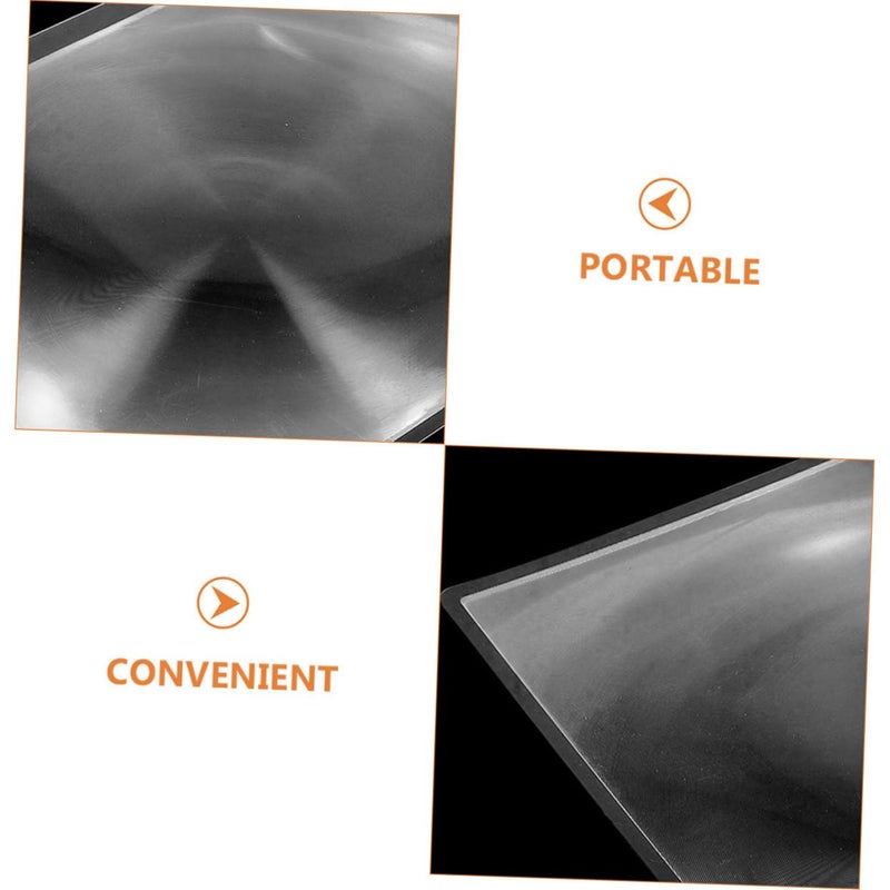 Full Page Magnifying Sheet 2 Pack Large Reading Magnifier For Seniors Easy Clean - Image 4