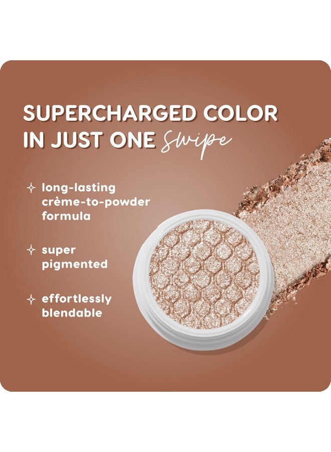 ColourPop Super Shock Shadow - High-Pigment, Crème-Powder Eye Makeup - Single Glitter Eyeshadow with Minimal Fallout and Unique Bouncy Texture - Sheer Nude Eyeshadow - Ritz (0.07 oz) - Image 3