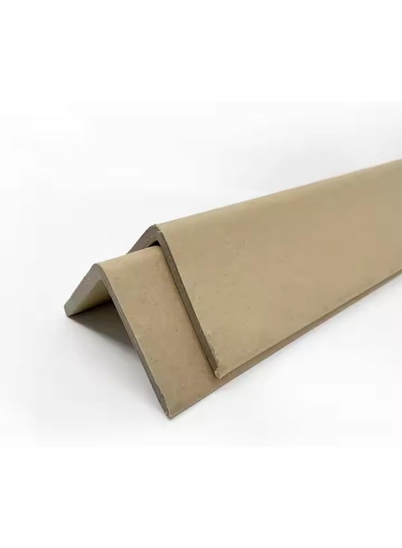 Rubik Cardboard Packing Corner Protectors, 10pcs Pallet Shipping Box Edge Guards for Packaging Moving Paintings Books Photos (0.5m x 30x3mm) - Image 4