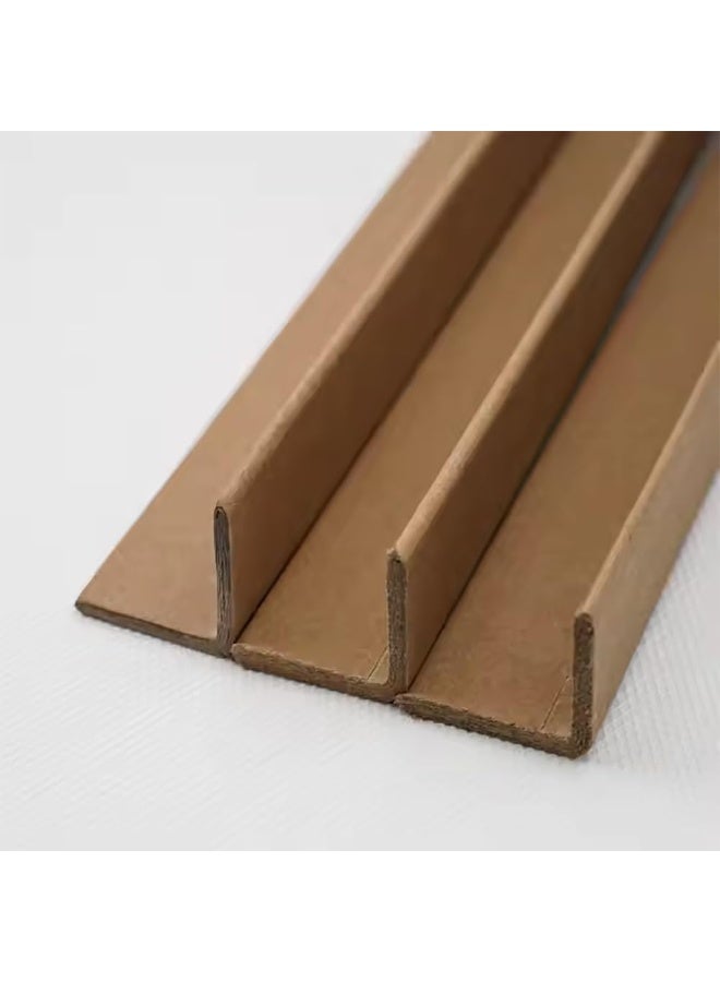Rubik Cardboard Packing Corner Protectors, 10pcs Pallet Shipping Box Edge Guards for Packaging Moving Paintings Books Photos (0.5m x 30x3mm) - Image 3