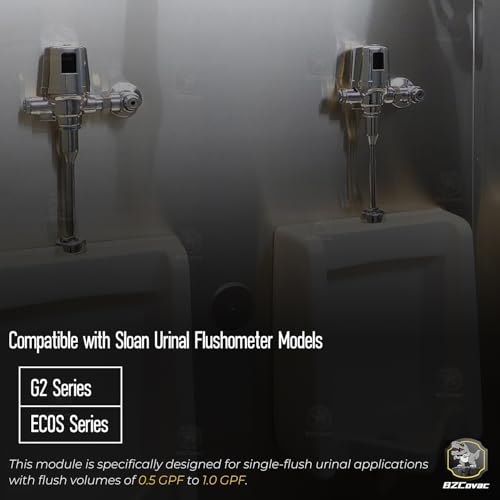 Bzcovac EBV129AU Electronic Control Module and Sensor Assembly for Sloan Compatible with Sloan Optima G2 ECOS Sensor Urinal Flushometers Fits 05 and 10 GPF Urinals Replaces 3325451 - Image 3