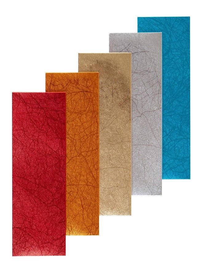 TRIACE Premium Envelopes Pack of 20. 5 Different Textured Foil Designs. Perfect Gifting for Weddings, Marriages & Birthdays. 20 stickers added to add personal message. TR 178 - Image 1