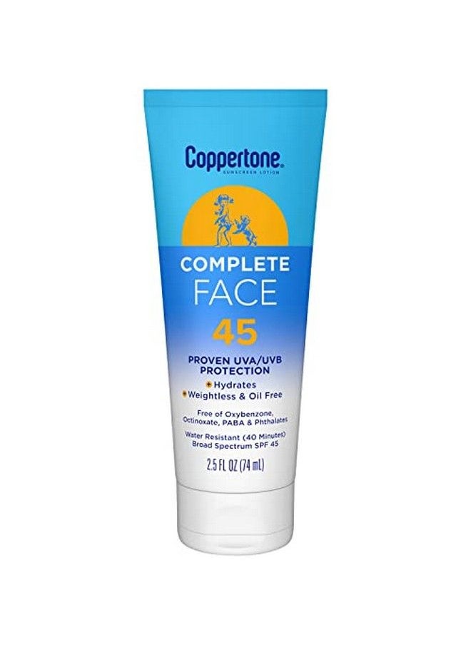 Complete Spf 45 Face Sunscreen Water Resistant Face Sunscreen 2.5 Fl. Oz. - pzsku/Z40622B626CE0CAB95470Z/45/_/1686397067/96dc26dd-c082-4fef-8953-35f8b0d81e75