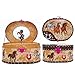Hot Focus Dashing Horse Oval Shaped Musical Jewelry Box - Image 3