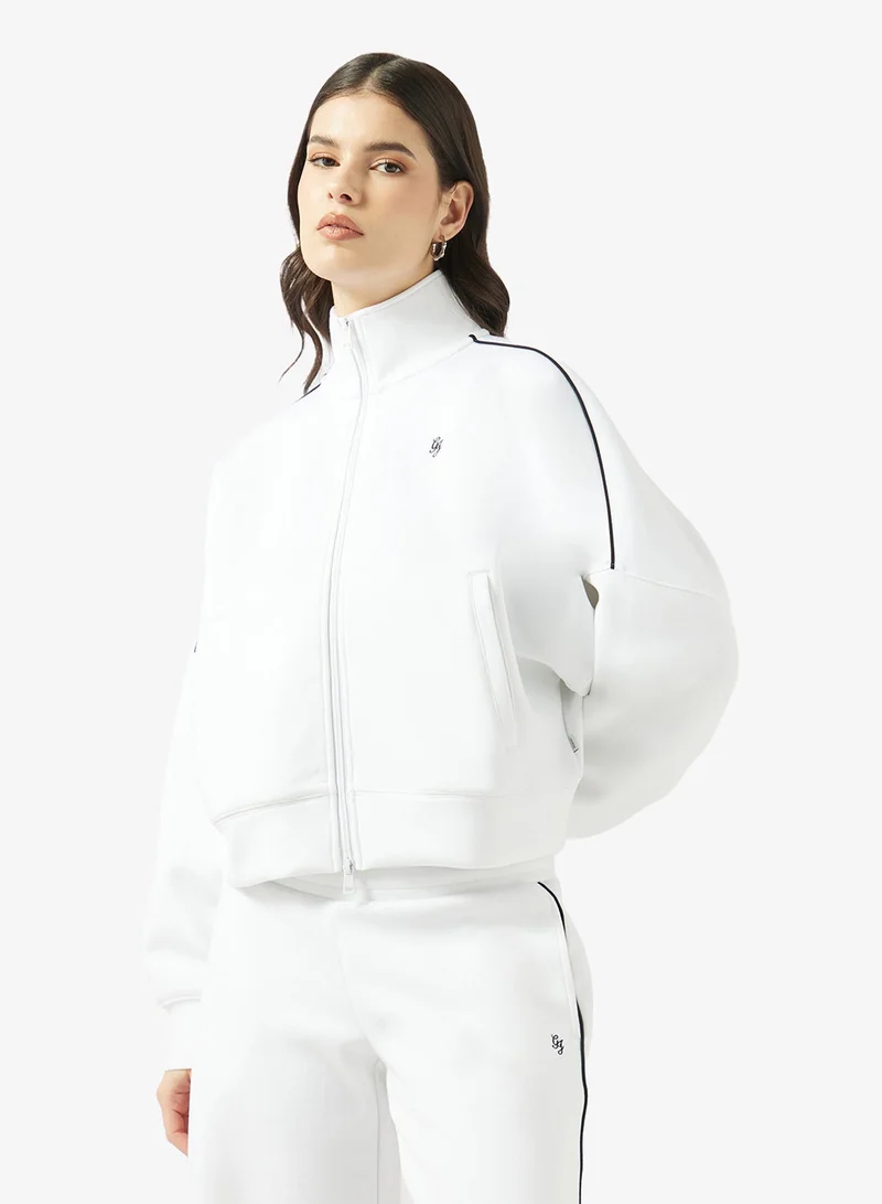 جيس جينز سويت شيرت سكوبا بكتف ساقط