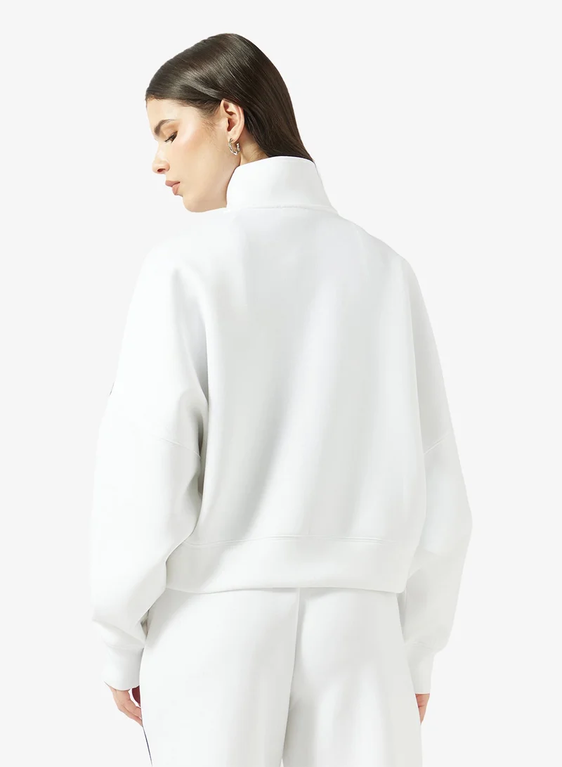 جيس جينز سويت شيرت سكوبا بكتف ساقط