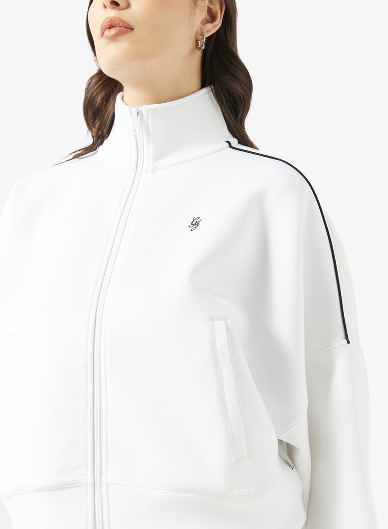 GUESS Drop Shoulder Scuba Sweatshirt - Image 4