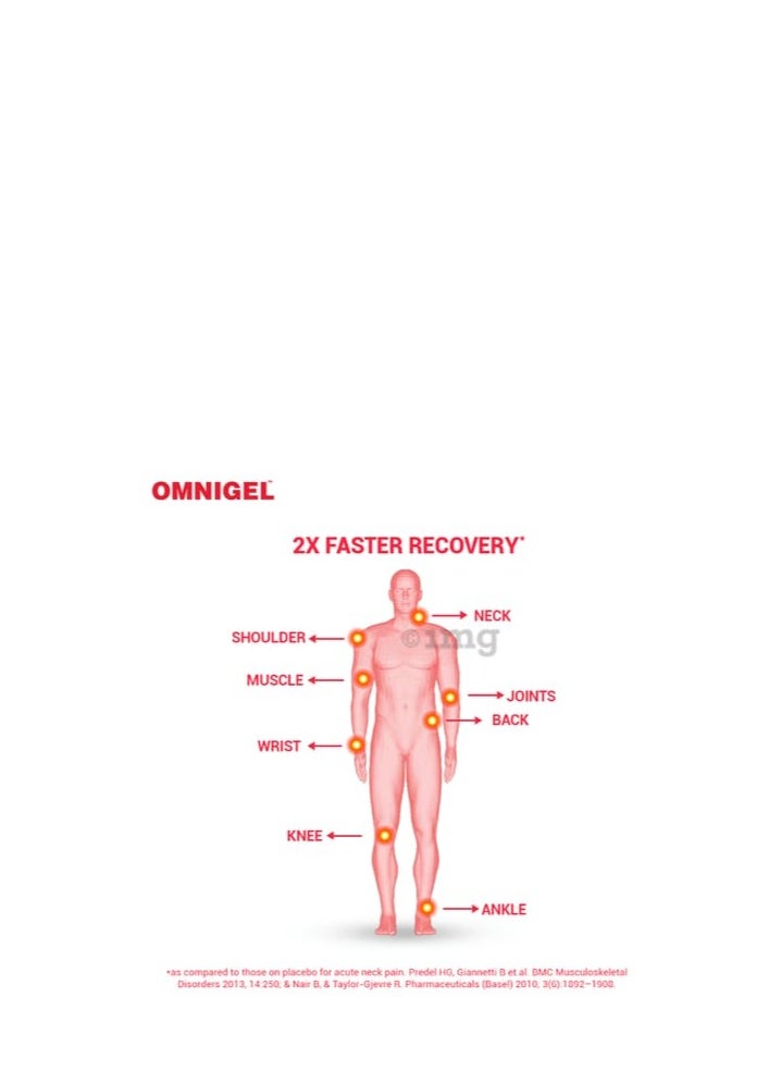 Cipla - Omnigel | For Relief From Sprain and Strain - Image 1