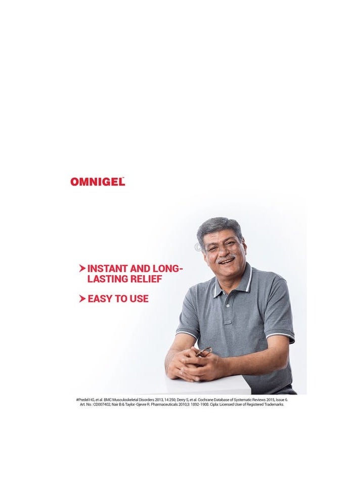 Cipla - Omnigel | For Relief From Sprain and Strain - Image 1