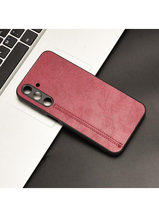 اس-توب جراب لهاتف Samsung Galaxy M35 بغطاء خلفي بخياطة بنمط بقرة - Image 2