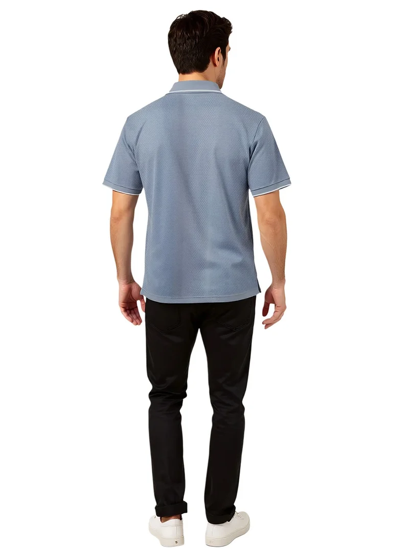 French Connection Popcorn Tipped Polo Shirt
