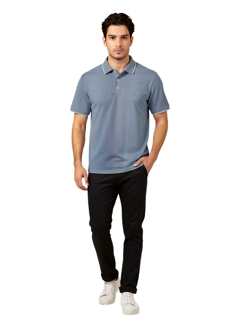 فرنش كونكشن قميص بولو بنقشة الفشار