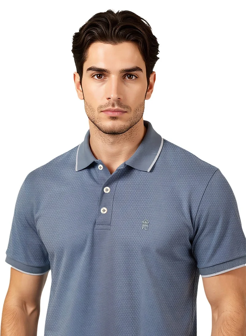 Basic Premium Cotton Logo Polo Shirt