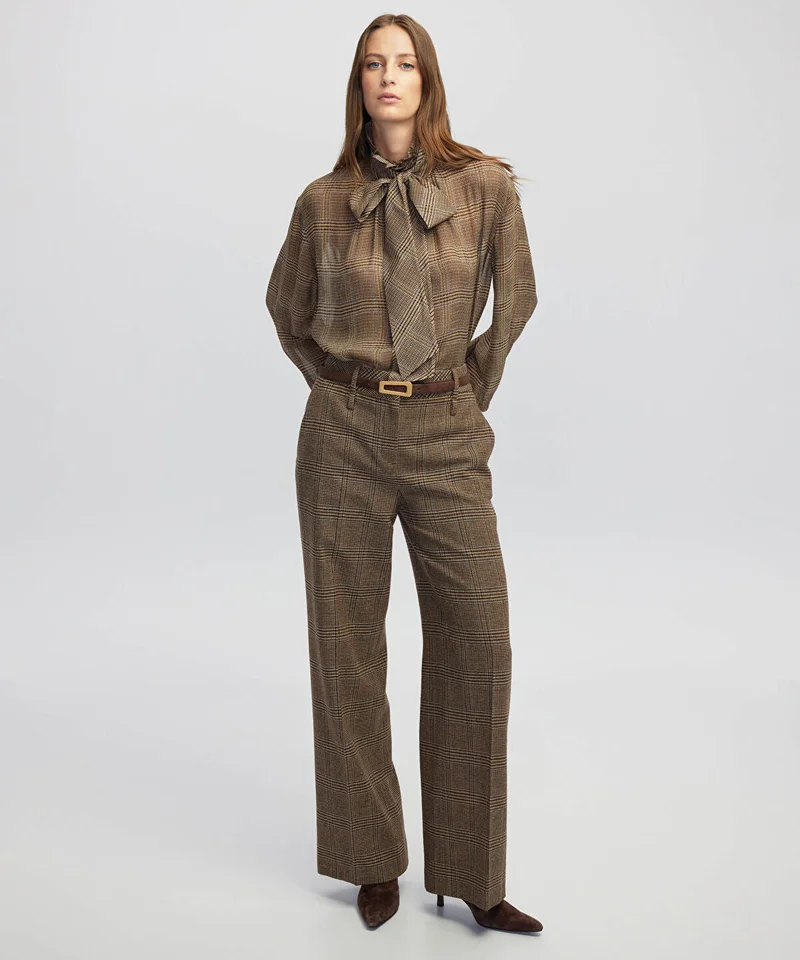 Ipekyol Plaid Trousers