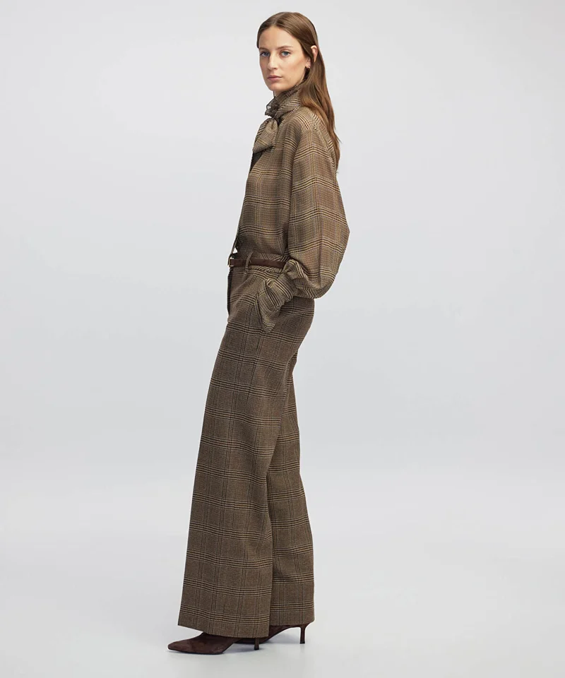 Ipekyol Plaid Trousers