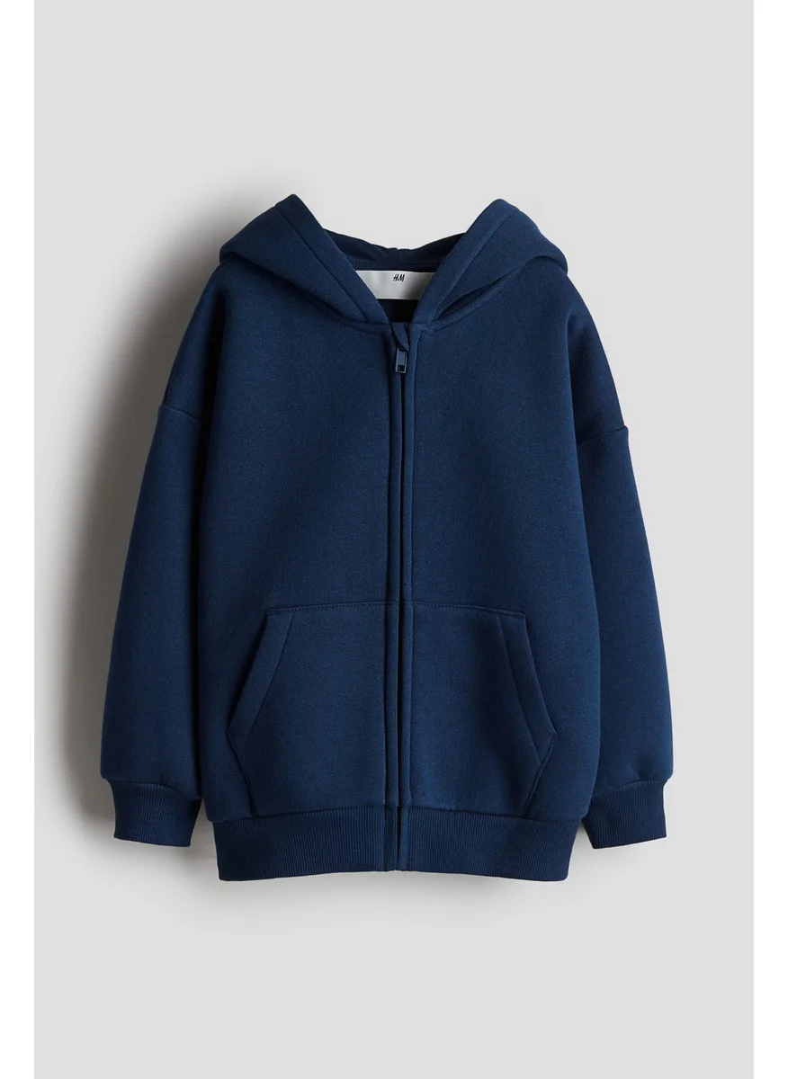 H&M Oversized Zip-Through Hoodie