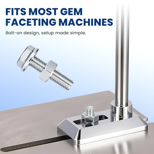Mxmoonant Angle Manipulator for Gem Faceting Machine, 32/64/72/96 Index Wheels, High Precision Jade Jewelry Polishing Handle - Image 5