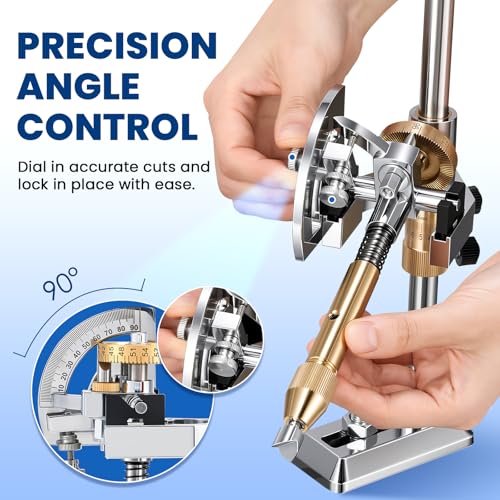 Mxmoonant Angle Manipulator for Gem Faceting Machine, 32/64/72/96 Index Wheels, High Precision Jade Jewelry Polishing Handle - Image 3
