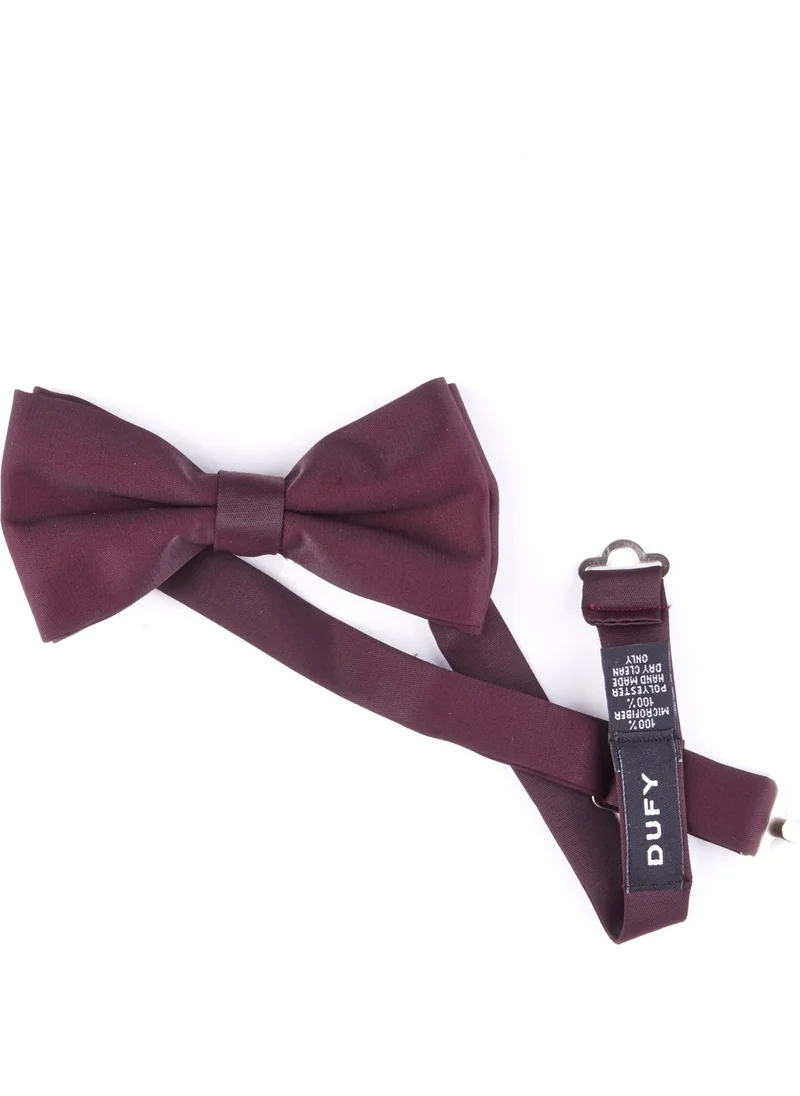 Dufy Claret Red Men's Ceremony Accessory-DU1999081001