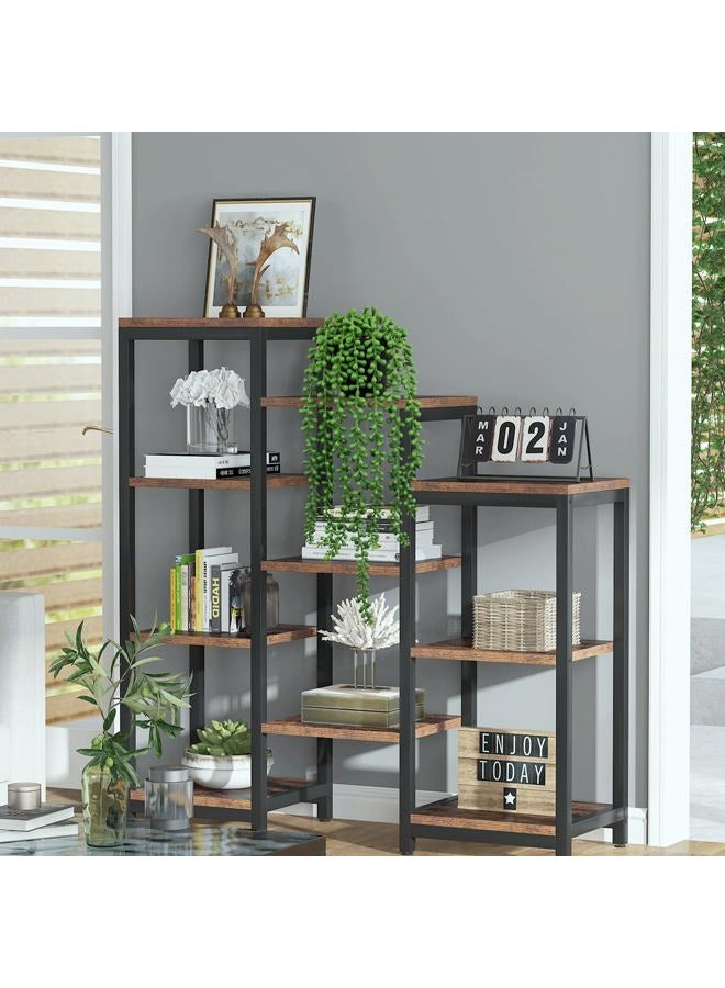 LOYWREE 2Pcs Fake Plants Indoor Artificial String of Pearls Plant in Black Pots, Realistic Green Faux Succulent Hanging Plants for Shelf Decor Desk Home Garden Decorations - Image 5