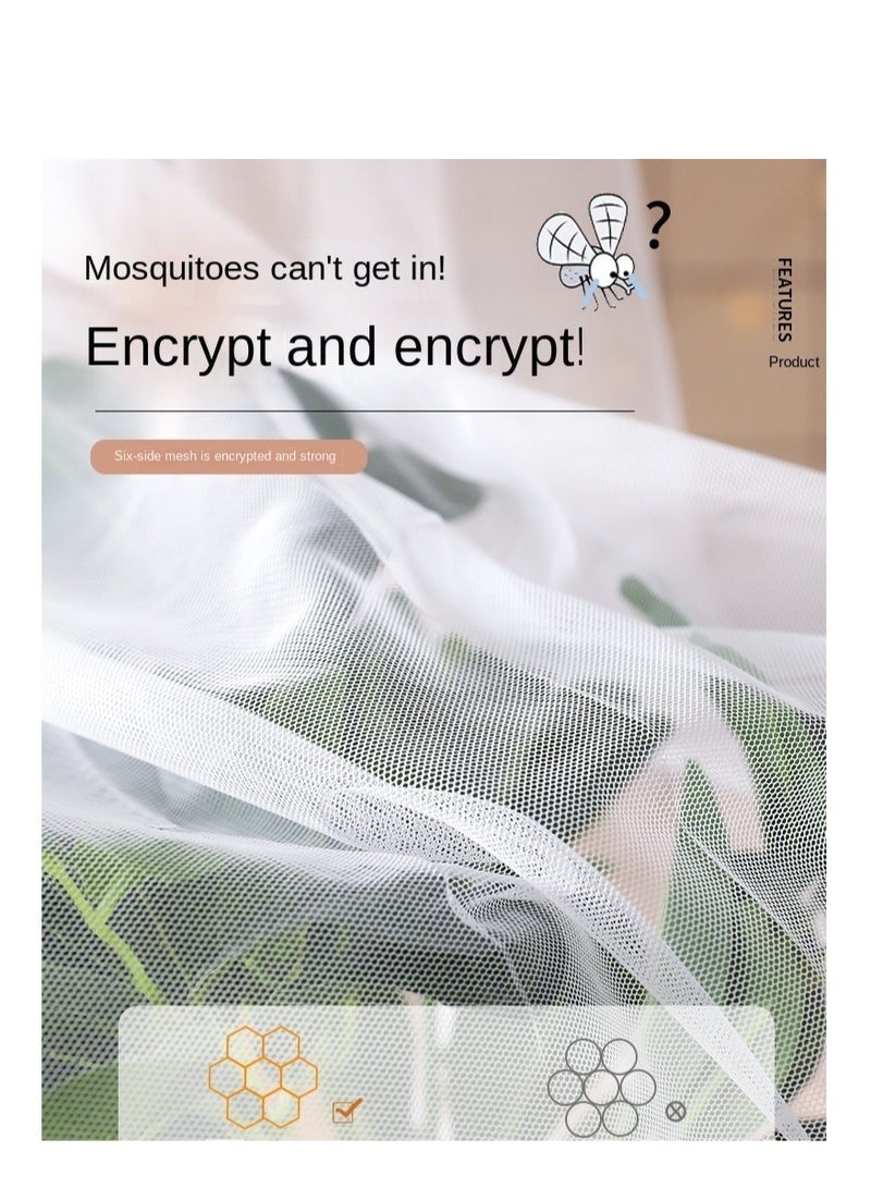 Arabest Bed Canopy Tents Curtain Blackout Curtain Single Bed Tent Curtain Student Shading Cloth Bed Canopy Mosquito Net Student Sleep Privacy Protection - Image 4