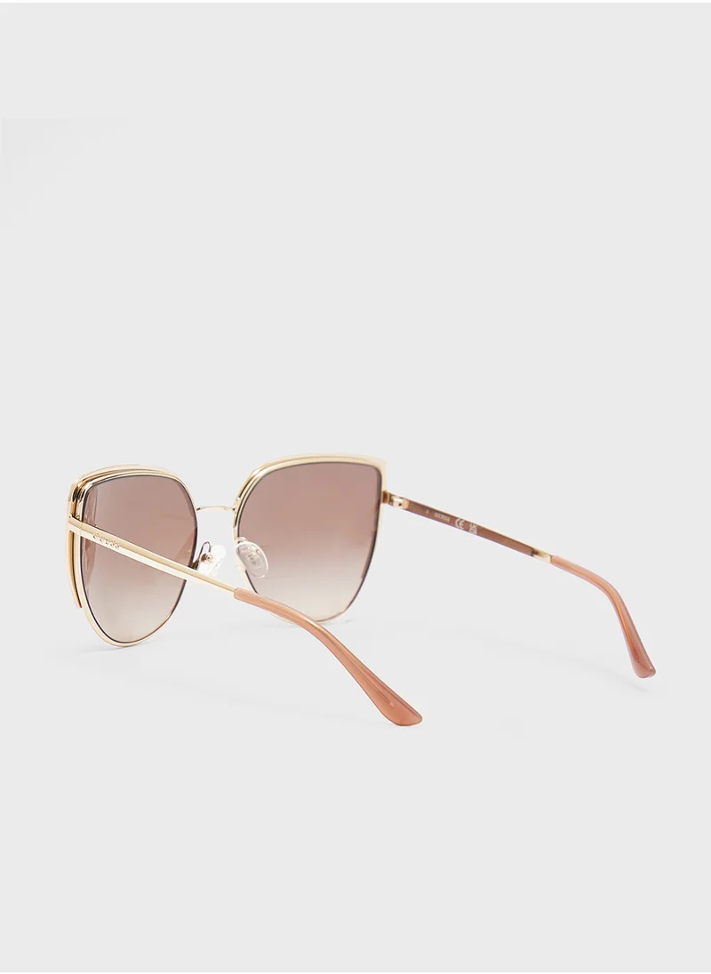 جس Gu0021759F59 Cat Eye Sunglasses