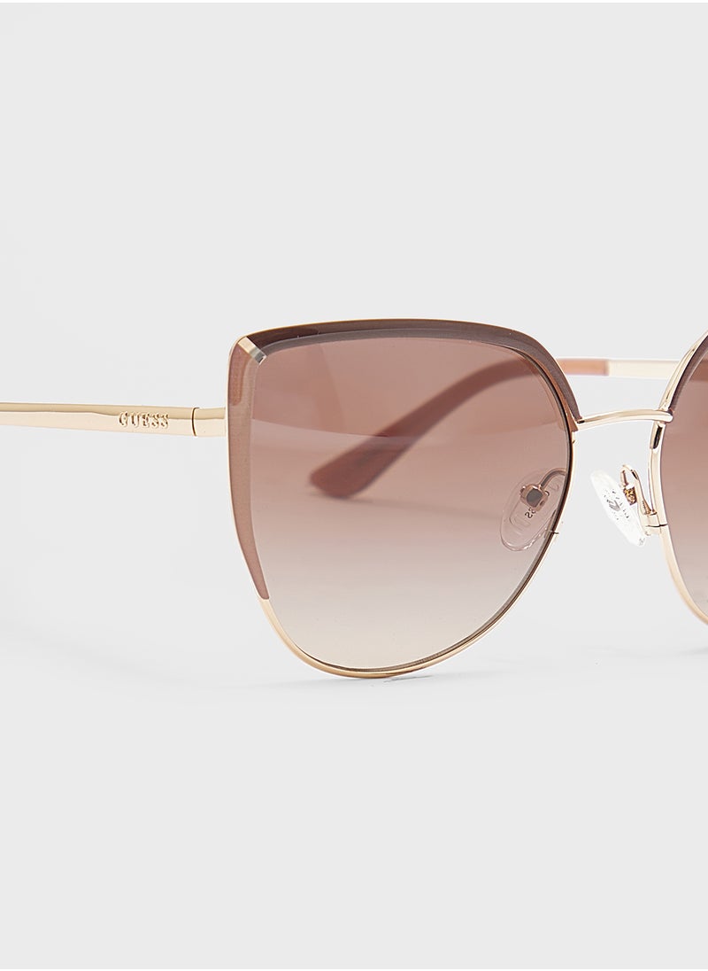 GUESS Gu0021759F59 Cat Eye Sunglasses  - Image 3