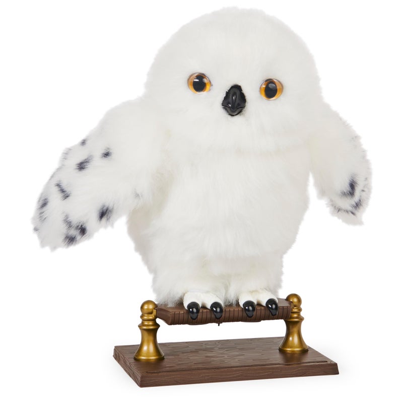 Wizarding World Harry Potter Enchanting Hedwig Interactive Owl with Over 15 Sounds and Movements and Hogwarts Envelope Kids Toys for Ages 5 and up - Image 2