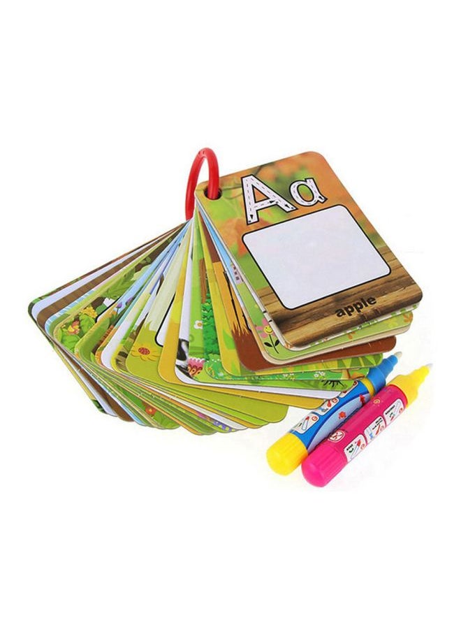Magic Water Flash Card With Pen Set TXRVR2D8  - Image 1