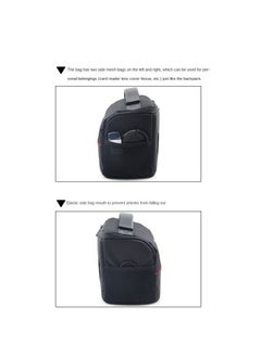 Y&D Polyester DSLR Camera Shoulder Bag Black  - Image 4