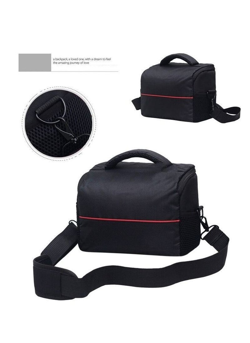 Y&D Polyester DSLR Camera Shoulder Bag Black  - Image 3