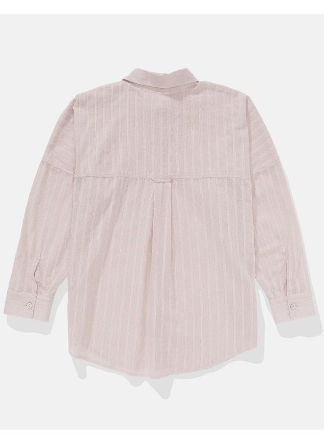 American Eagle - AE Go Big Beach Shirt - Image 1
