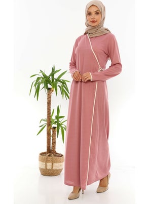 Medipek Side Tied Prayer Dress Dried Rose  - Image 1