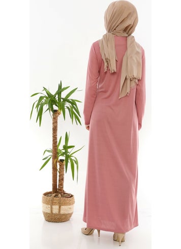 Medipek Side Tied Prayer Dress Dried Rose  - Image 3