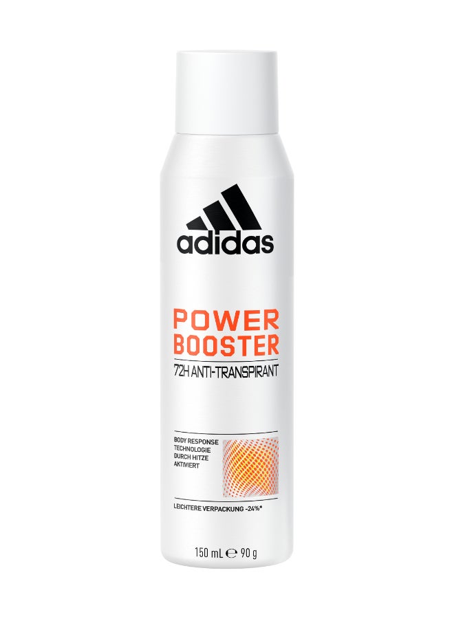 Adidas Power Booster Anti-Perspirant Spray 150ml - Image 1