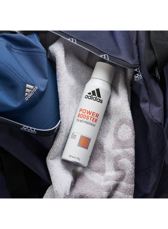 Adidas Power Booster Anti-Perspirant Spray 150ml - Image 4