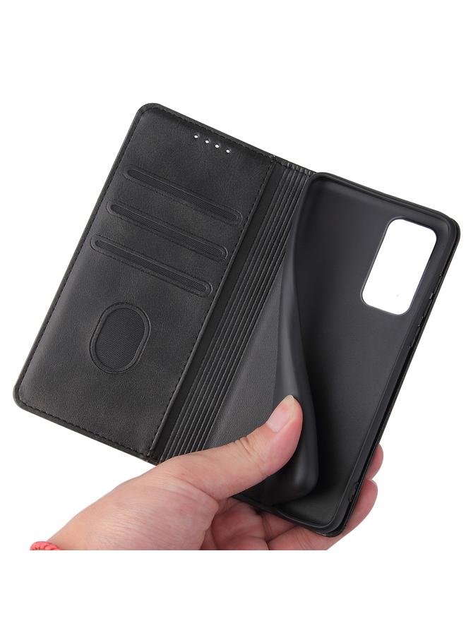 S-TOP Case For Huawei P40 Calf Texture Magnetic Horizontal Flip Leather Case with Holder & Card Slots & Wallet - Image 5