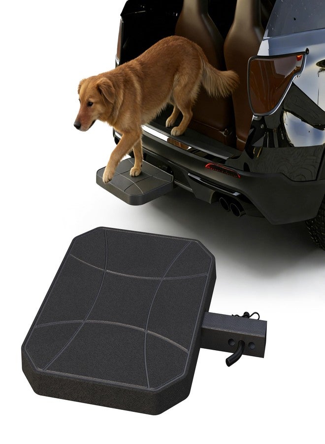 KOKSHELY Pet Ramp Step for 2" Hitch Receiver, Dog Ramp for Car/Truck/SUV, Dog Hitch Step with HDPE Non-Slip Tread, Scratch-Resistant, No Tools Needed, for Dogs & Small Pets - Image 1