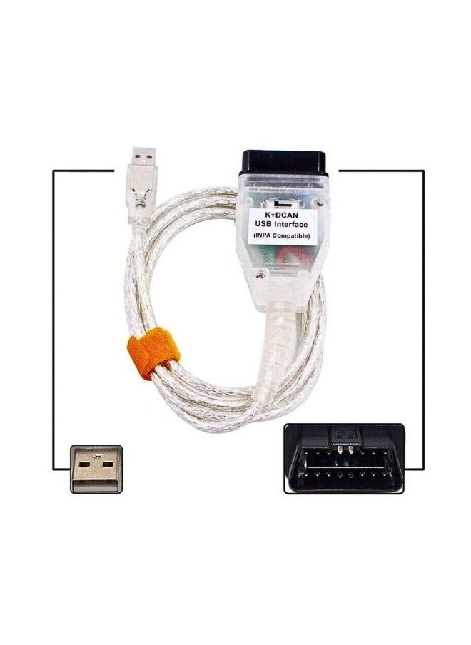 Generic - Ediabas k+dcan dcan USB obd2 Switch interface k can kdcan dcan Cable Switch Interface for BMW Car Programmer - Image 1