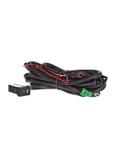 DLAA DLAA Pack of 2 TY370 Fog Lamps Suitable for Yaris Hatchback 2009-2011 with Wires and Switch  - Image 2