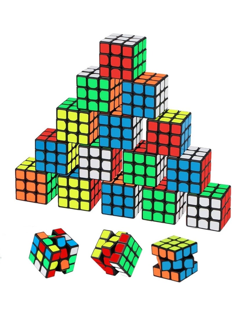 واحة الألعاب مجموعة مكعبات ألغاز صغيرة (20 قطعة) – ألعاب ذهنية تعليمية للأطفال والبالغين، حشوات شنط الحفلات وهدايا ترفيهية - Image 1
