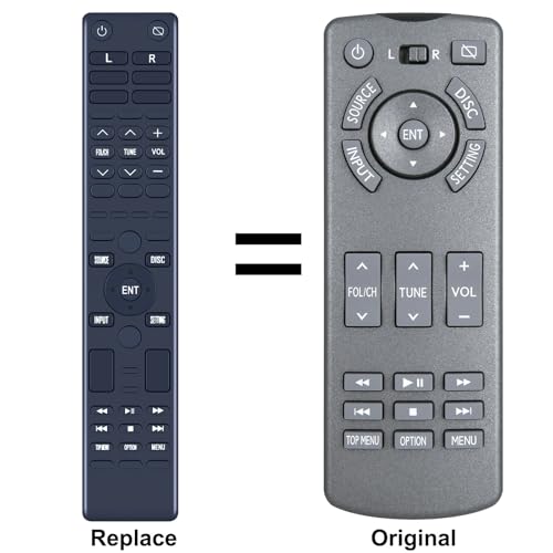 ZWP Replacement Remote Control fit for Lexus RX350 RX450h GX460 LX570 20152019 Rear DVD Entertainment 86170 60090 - Image 3