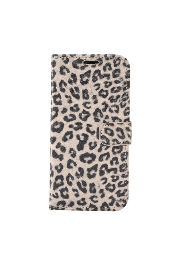 S-TOP Case For iPhone 13 Pro Max Leopard Pattern Horizontal Flip PC + PU Leather Case with Holder & Card Slots & Wallet - Image 2