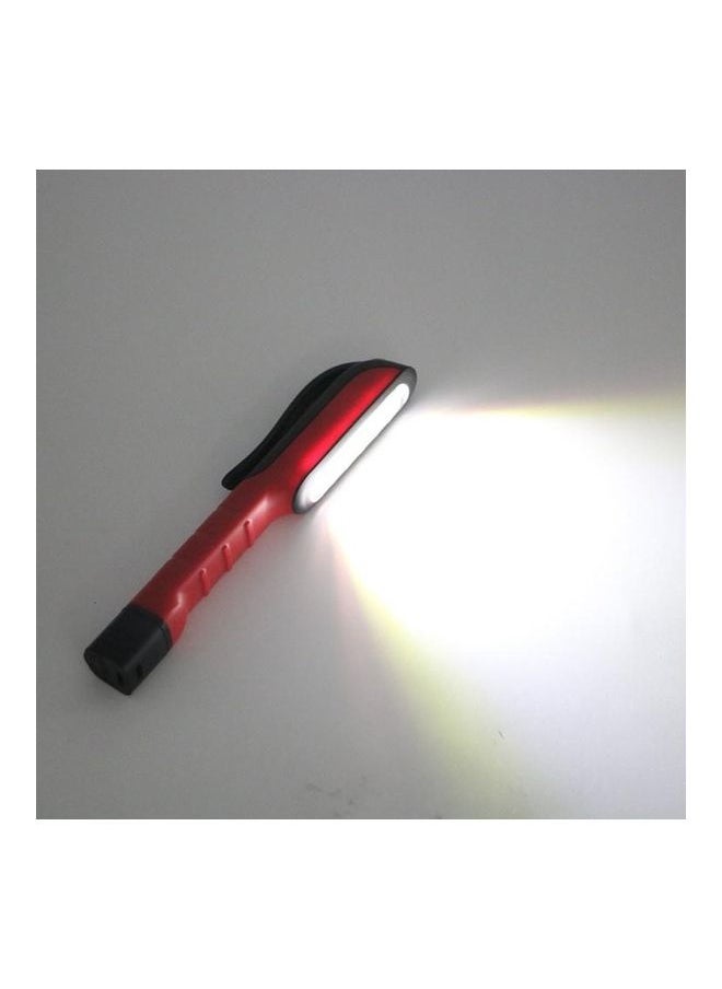 Generic 3W Multifunction Work Handy LED Torch Light with Pen Clip White  - Image 2